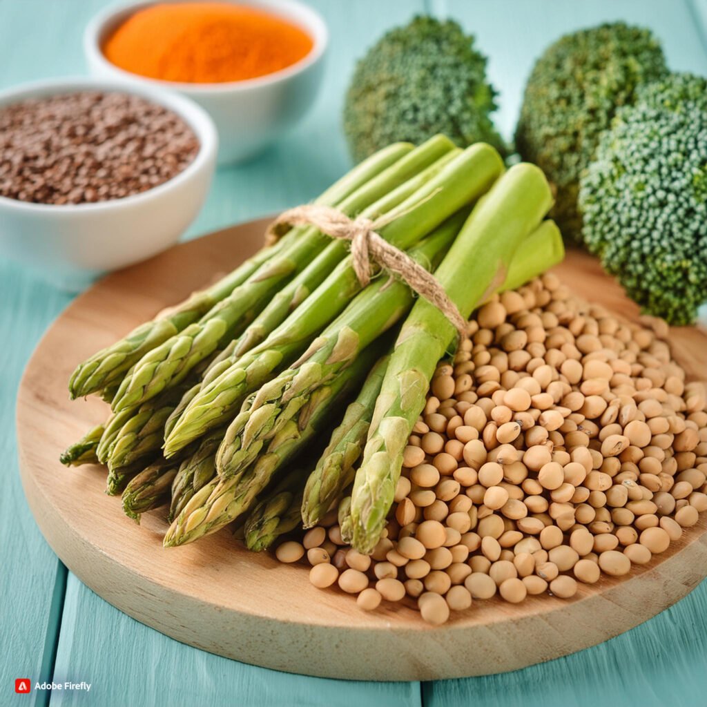 Firefly Asparagus, broccoli, and lentils 77119